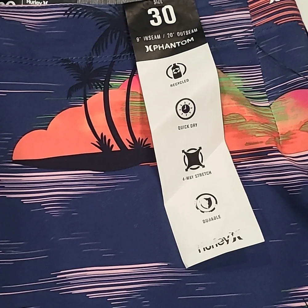 Hurley Swim Hurley Phantom Eco Weekender 20 Boardshorts Size 30